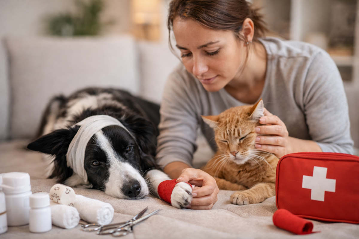 Erste Hilfe Hund und Katze