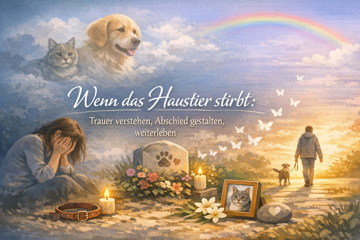 Wenn das Haustier stirbt – Trauer, Abschied und der Weg danach